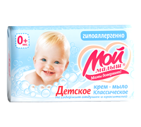 М/т Детское Мой малыш крем-мыло с экстрактом череды 100гр (96) НМЖК