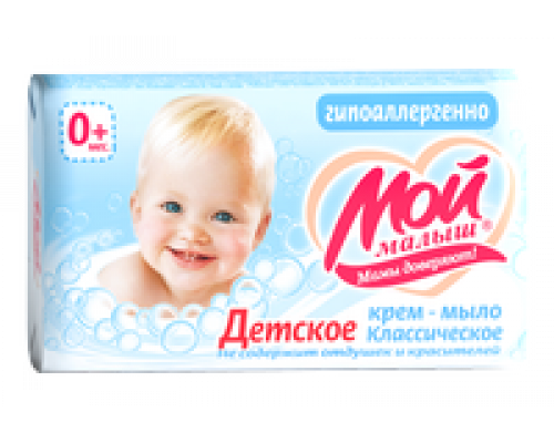 М/т Детское Мой малыш крем-мыло с экстрактом череды 100гр (96) НМЖК