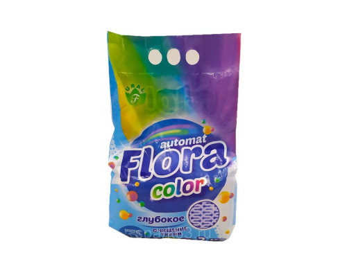 СМС Flora автомат Колор 3кг (3) Флора