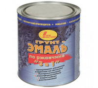 Грунт-эмаль по ржавчине 3в1 красная RAL 3020 3л (6) Новбытхим