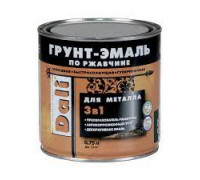 Грунт-эмаль по ржавчине зеленый мох 0,75л RAL 6005 DALI (6) Рогнеда