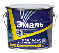 Эмаль д/бетонных полов серая 3,5кг (3) Радуга