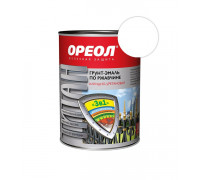 Грунт-эмаль по ржавчине белая 0,9кг RAL 9010 Ореол Титан (8) Эмпилс