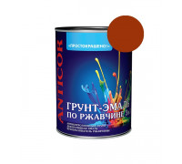 Грунт-эмаль по ржавчине красно-кор 0,9кг Простокрашено (14) Эмпилс
