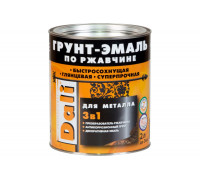 Грунт-эмаль по ржавчине коричневая 0,75л RAL 8017 DALI (6) Рогнеда