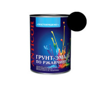 Грунт-эмаль по ржавчине черная 2,7кг Простокрашено (6) Эмпилс