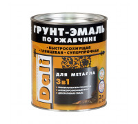 Грунт-эмаль по ржавчине черная 2л RAL 9005 DALI (3) Рогнеда
