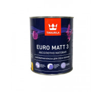Краска EURO-3 A MATT 0,9л гл/мат (6) Тиккурила