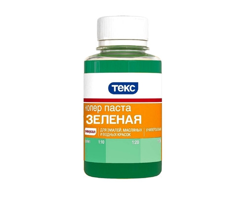 Паста колеровочная универсальная TGO Зеленый 1л (20) Текс