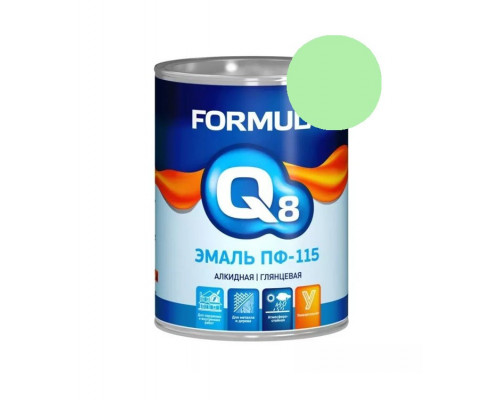 Эмаль ПФ-115 салатная 2,7кг F Q8 (6) Престиж