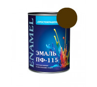Эмаль ПФ-115 шоколадная 1,9кг Простокрашено (6) Эмпилс