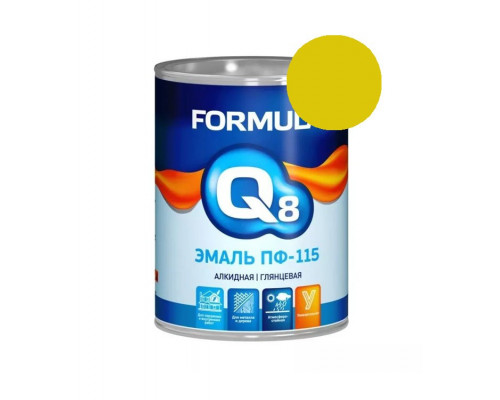 Эмаль ПФ-115 желтая 2,7кг F Q8 (6) Престиж