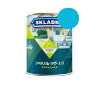 Эмаль ПФ-115 св-голубая 0,8кг SKLADNO (14) Престиж