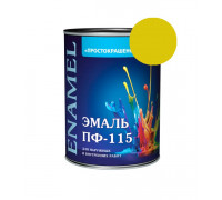 Эмаль ПФ-115 желтая 1,9кг Простокрашено (6) Эмпилс