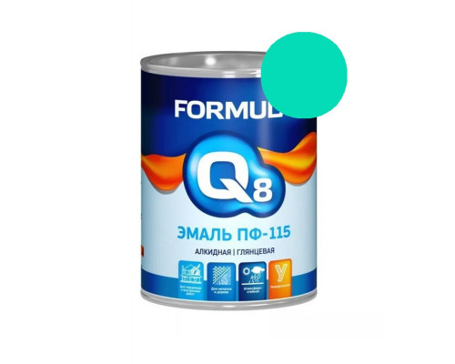 Эмаль ПФ-115 бирюзовая 1,9кг F Q8 (6) Престиж