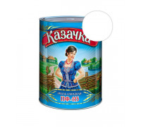 Эмаль ПФ-115 белая 2,8кг КАЗАЧКА (6) Престиж