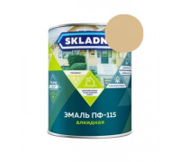 Эмаль ПФ-115 бежевая 1,8кг SKLADNO (6) Престиж