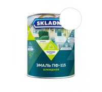 Эмаль ПФ-115 белая 5,5кг SKLADNO (2) Престиж