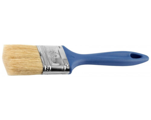 STAYER  UNIVERSAL 50 мм, 2" натуральная щетина, пластмассовая ручка, Плоская кисть, PROFESSIONAL (01085-50)