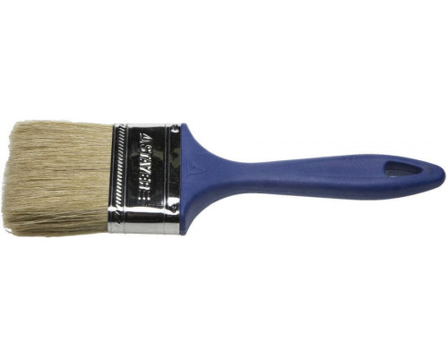 STAYER  UNIVERSAL 75 мм, 3" натуральная щетина, пластмассовая ручка, Плоская кисть, PROFESSIONAL (01085-75)