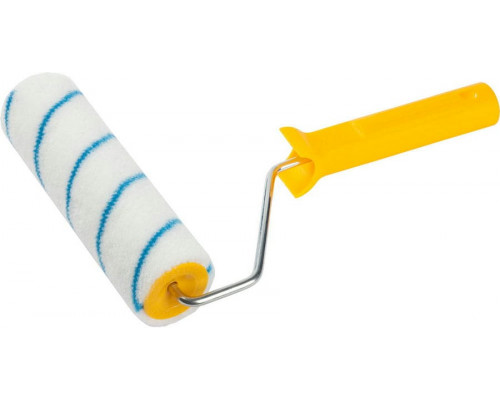 STAYER  NYLON 180 мм, ворс 6 мм, полиамид, Малярный валик с ручкой, MASTER (03041-18)