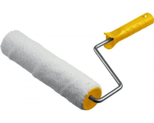 STAYER  VELUR 48 мм, 250 мм, 50% акрил, 50% шерсть, Малярный валик с ручкой, PROFESSIONAL (0332-25)