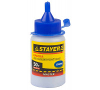 STAYER  50 гр, Синяя краска для малярных разметочных шнуров, MASTER (0640-1)