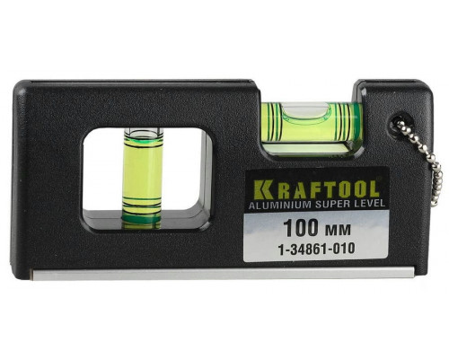 KRAFTOOL  Mini-Pro 100 мм, Магнитный компактный уровень (1-34861-010)