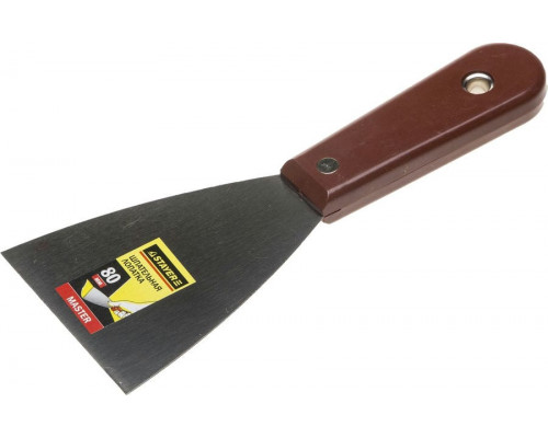 STAYER  MAXFlat 80 мм, пластиковая ручка, стальной, Шпатель, MASTER (1003-080)