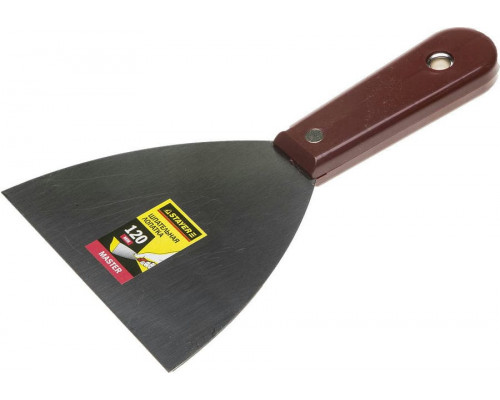 STAYER  MAXFlat 120 мм, пластиковая ручка, стальной, Шпатель, MASTER (1003-120)