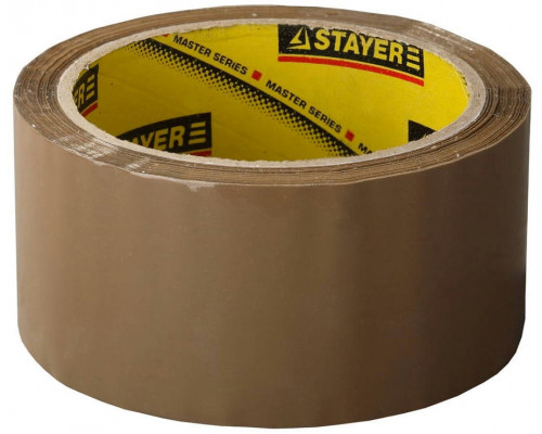 STAYER  48 мм, 60 м 45 мкм, Коричневая клейкая лента, MASTER (1207-50)