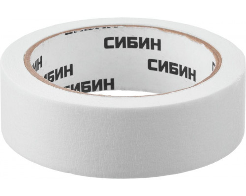СИБИН  30 мм х 25 м, креповый, Малярный скотч (12111-30)