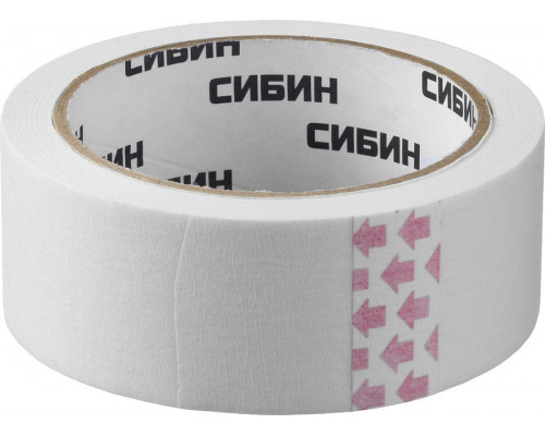СИБИН  38 мм х 25 м, креповый, Малярный скотч (12111-38)