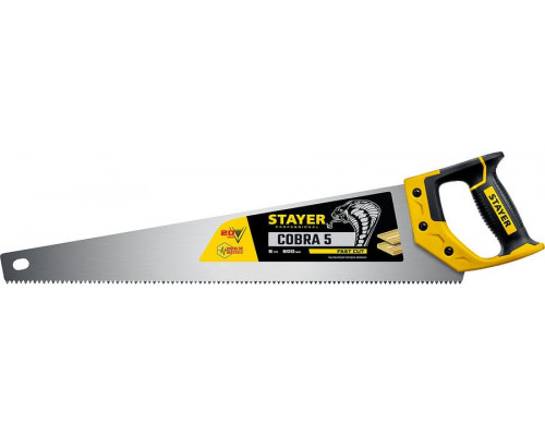 STAYER  Cobra 5 500 мм, Ножовка по дереву (1506-50)