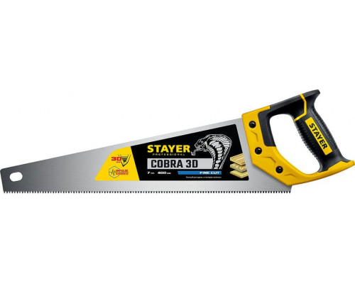 STAYER  Cobra 3D 400 мм, Универсальная ножовка (1512-40)