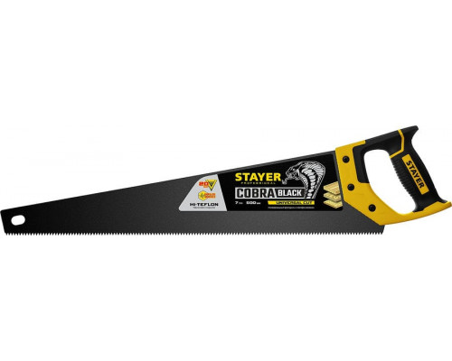 STAYER  Cobra Black 500 мм, Универсальная ножовка (2-15081-50)