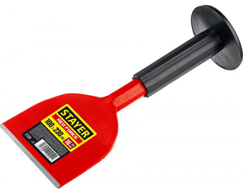 STAYER  Red Force, 100х230 мм, Зубило-конопатка с протектором (2129)