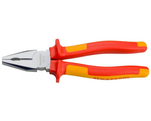 KRAFTOOL  Electro-Kraft 200 мм, Хромированные плоскогубцы (2202-1-20)