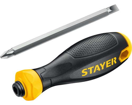 STAYER  Hercules PH2/SL6 80 мм, Переставная отвертка (2512)