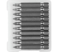 ЗУБР  10 шт, PH1 50 мм, Кованые биты (26001-1-50-10)