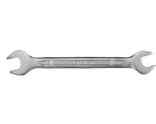 STAYER  14 x 15 мм, Рожковый гаечный ключ (27035-14-15)