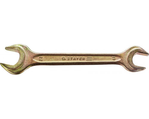 STAYER  19 x 22 мм, Рожковый гаечный ключ (27038-19-22)