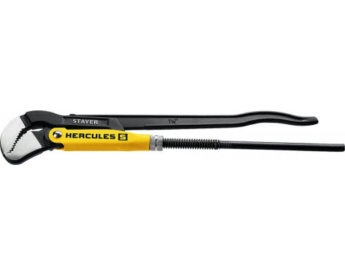 STAYER  HERCULES-S, №2, 1.5", 440 мм, Трубный ключ с изогнутыми губками (27311-2)