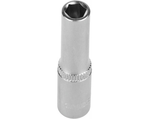 ЗУБР  FLANK, 1/4", 6 мм, Удлиненная торцовая головка (27717-06)