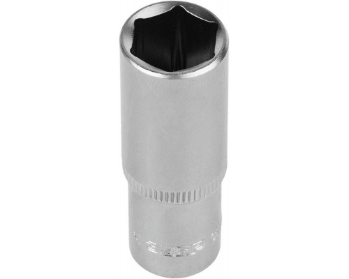 ЗУБР  FLANK, 1/4", 10 мм, Удлиненная торцовая головка (27717-10)
