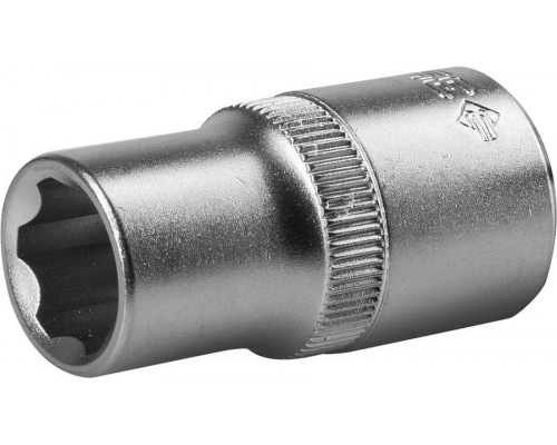 ЗУБР  SUPER LOCK, 1/2", 12 мм, Торцовая головка (27725-12)