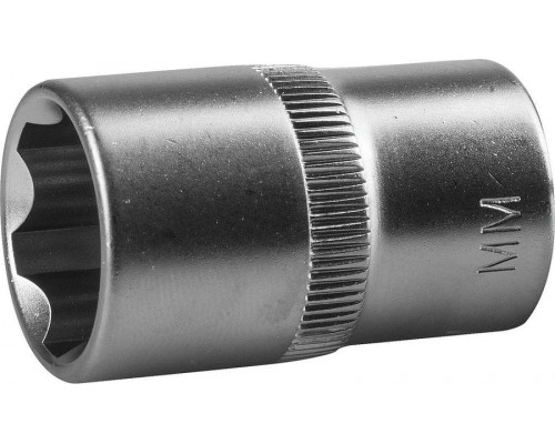 ЗУБР  SUPER LOCK, 1/2", 15 мм, Торцовая головка (27725-15)