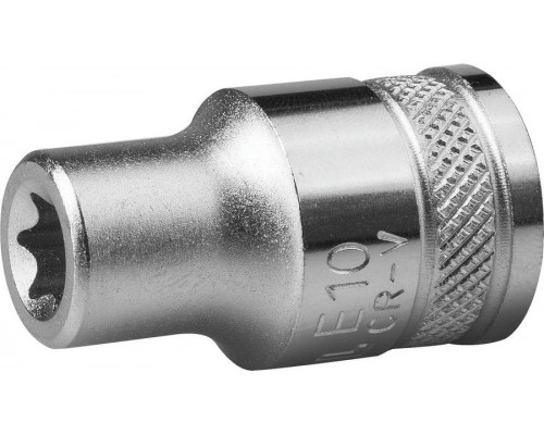 KRAFTOOL  TORX, 1/2", E10, Торцовая головка (27810-10)