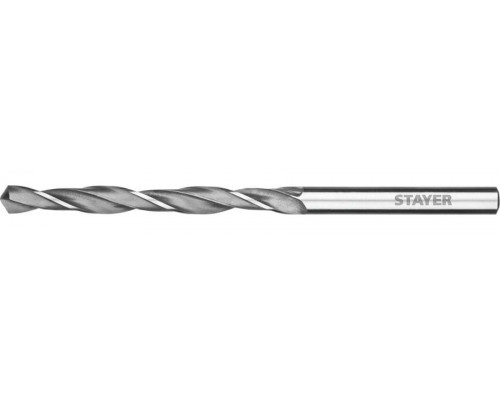 STAYER PROFI 4.0х75мм, Сверло по металлу HSS-R, быстрорежущая сталь М2(S6-5-2)