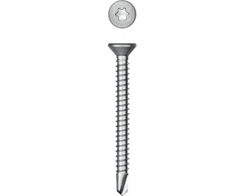 KRAFTOOL  DS-C 50 х 4.8 мм, А2, сверло, потай, ТХ25, саморез нержавеющий, 150 шт (300932-48-050)